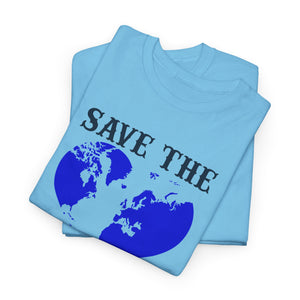 Save the earth, Earth Day, Unisex Heavy Cotton Tee