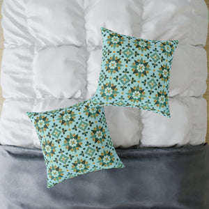 Geometric Moroccan Pattern Square Pillow