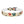 Paw Print Dog Collar — Colorful Red, Teal & Brown Paw Pattern