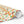 Floral watercolor wrapping paper roll, orange & peach garden gift wrap