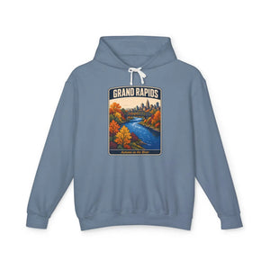 Grand rapids scenic lightweight hooded sweatshirt - hoodies