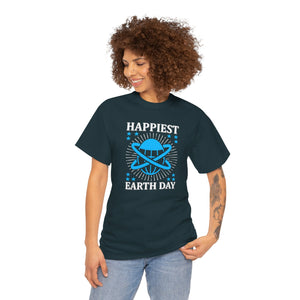 Happiest, Earth Day, Unisex Heavy Cotton Tee