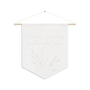 Retired, Relaxed, and Fabulous Pennant — Retirement Celebration Wall Banner
