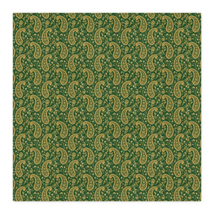 DipaliZ green paisley print running edge to edge across the 60 inch fabric width