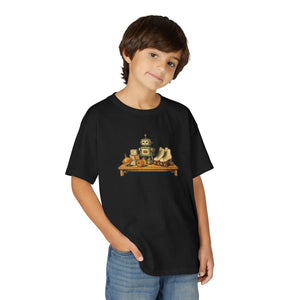 Cute robot workshop youth t-shirt - t-shirts