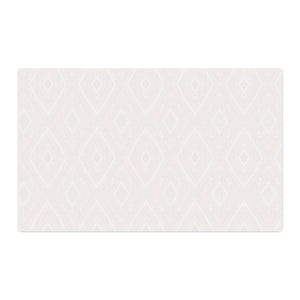 Southwest Diamond Geometric Fabric by the Yard — Rust Orange Spun Polyester