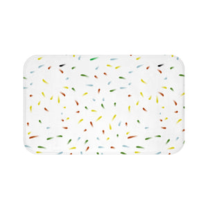 Abstract confetti, Bath Mat