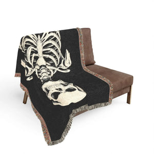 Skull motif blanket by DipaliZ with an Artwork finish option