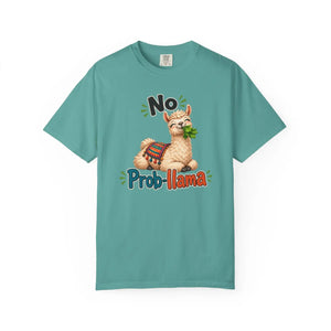 No probllama funny llama t-shirt - t-shirts