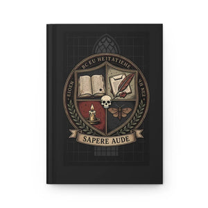 Journal — Gothic Heraldic Crest 'Sapere Aude' Hardcover
