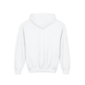 Christmas Snowman, Youth Heavy Blend Hooded Sweatshirt