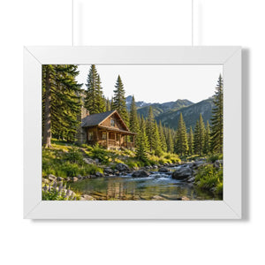 Dipaliz stream flowing framed poster museum paper - prints