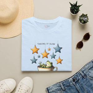 Take time to shine coffee star t-shirt - t-shirts