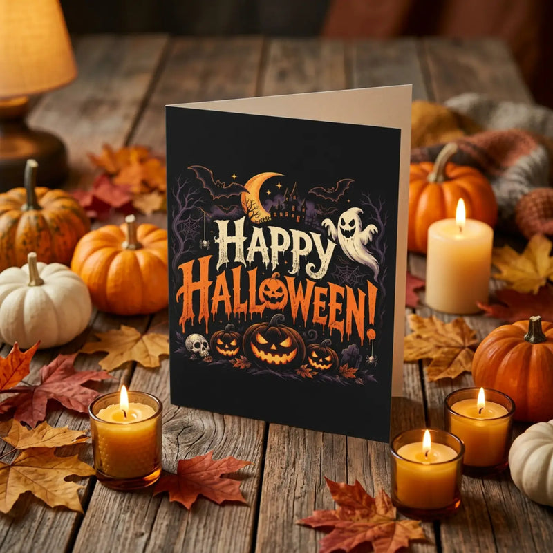 Happy Halloween Greeting Card