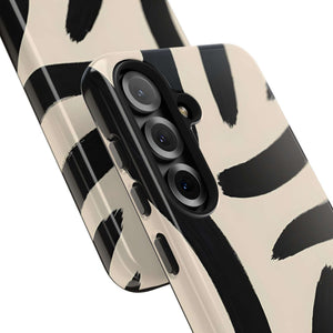 Abstract Zebra Print Phone Case