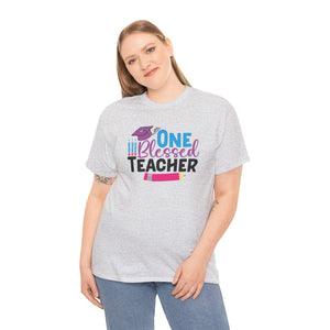 One blessed Teacher, Unisex Heavy Cotton Tee