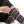 Striped Sublimation Socks — Black, Gray & Rose Crew Socks