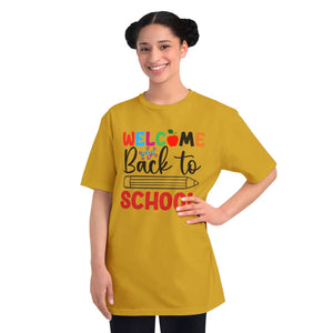 Welcome back to school, Organic Unisex Classic T-Shirt