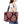 Burgundy Damask Weekender Tote Bag – Elegant Travel & Beach Bag