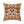 Geometric Afrohemian Tribal Throw Pillow — Rust & Mustard Aztec Pattern