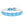 Blue spheres Dog Collar