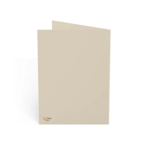 Vintage botanical wildflower thinking of you greeting card - cards
