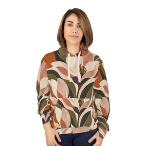 Botanical floral print hoodie - hoodies