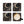 Moon Raven Cork Coaster Set — Gothic Floral Drink Coasters