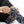 Navy Ikat Floral Sublimation Socks — Patterned Crew Socks