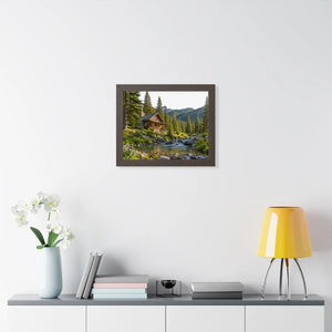Dipaliz stream flowing framed poster museum paper - prints