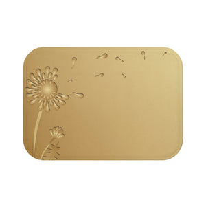 Golden Dandelions, Bath Mat