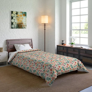 Pastel flowers comforter - quilts & comforters