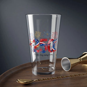 16oz Mixing Glass – 250th Anniversary Patriotic - Dipaliz - Tumblers