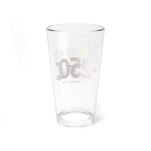 16oz Mixing Glass – 250th Anniversary Patriotic - Dipaliz - Tumblers