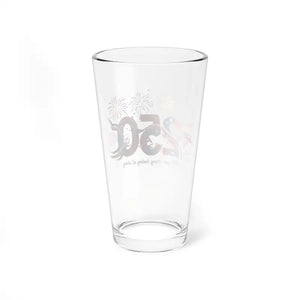 16oz Mixing Glass - Patriotic Fireworks Design - Dipaliz - Tumblers