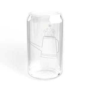 Wildflower Sipper Glass with Bamboo Lid - Eco Tumbler - Dipaliz - Tumblers