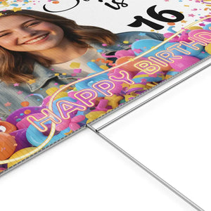 Personalized Sweet Sixteen Birthday Yard Sign - Celebration - Dipaliz - Home Decor