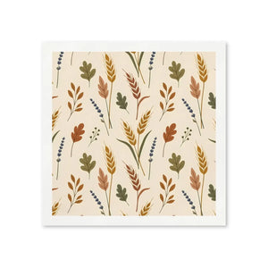 Beverage size 4.75 inch DipaliZ autumn meadow paper napkin