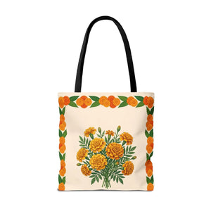 Marigold Bouquet Tote Bag