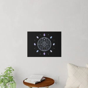 Mystic Crystal Witchcraft Wall Decal
