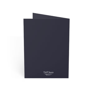Personalized, Diwali Greeting Card – 'Happy Diwali' Rangoli & Diyas (Single or Bulk Pack)