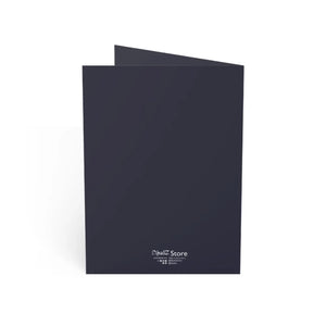 Personalized, Diwali Greeting Card – 'Happy Diwali' Rangoli & Diyas (Single or Bulk Pack)