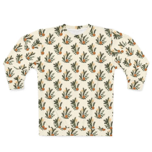Botanical Candles All-Over Print Sweatshirt