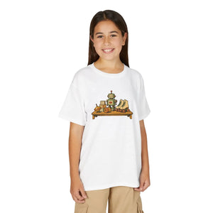 Cute robot workshop youth t-shirt - t-shirts