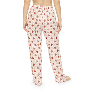 Women’s hot cocoa marshmallows & twinkling stars pajama pants - pajamas