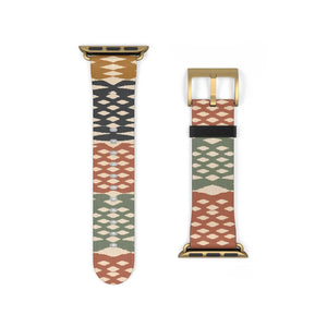 Southwestern Pattern Watch Band — Boho Aztec Apple Watch Strap
