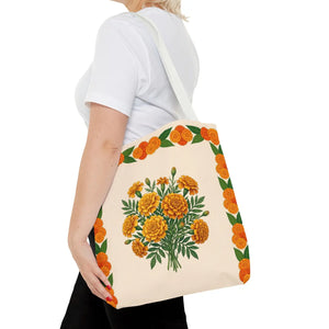 Marigold Bouquet Tote Bag