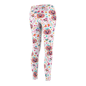 Disco Ghosts Women's Leggings — Cute Halloween Party AOP Leggings