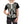 DipaliZ Bare Bones skeleton ribcage women's tee - finished with black stitching