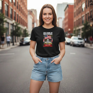 1776–2026 250 Years of Independence T-shirt – American Flag Bicentennial Celebration Tee